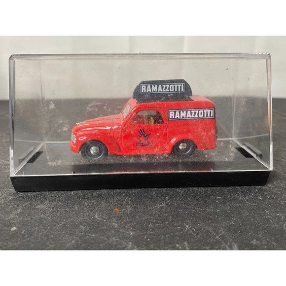 Brumm Metal Model R53 FIAT 500 PUBBLICITARIO 500C RAMAZZOTTI  1/43 red van - Picture 4 of 5